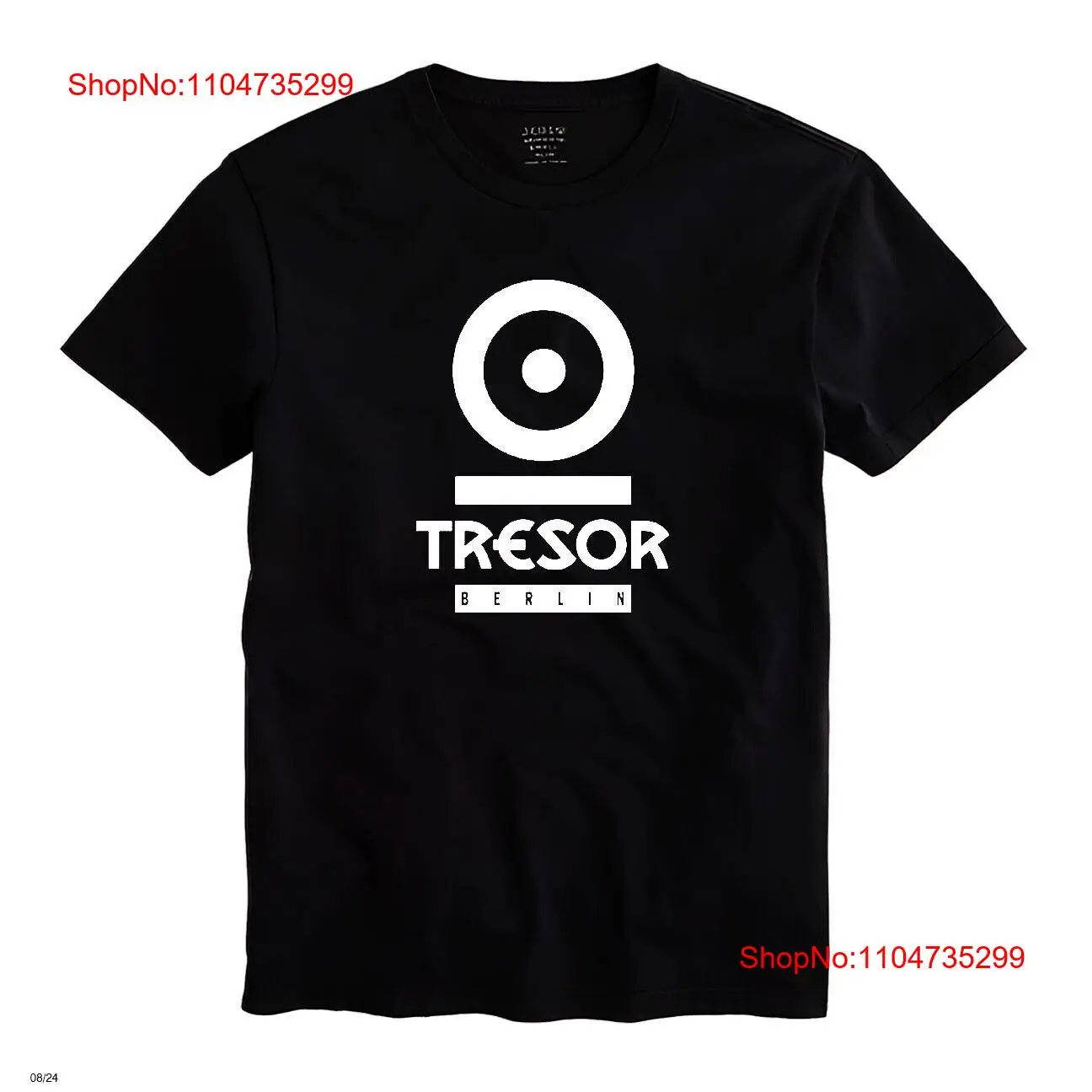 Vintage Fashion Jersey - Tシャツ Tresor ベルリン男性黒サイズ S 5XL ヴィンテージ洗浄グラフィック通気性ファッションデザイナー服ストリート快適な