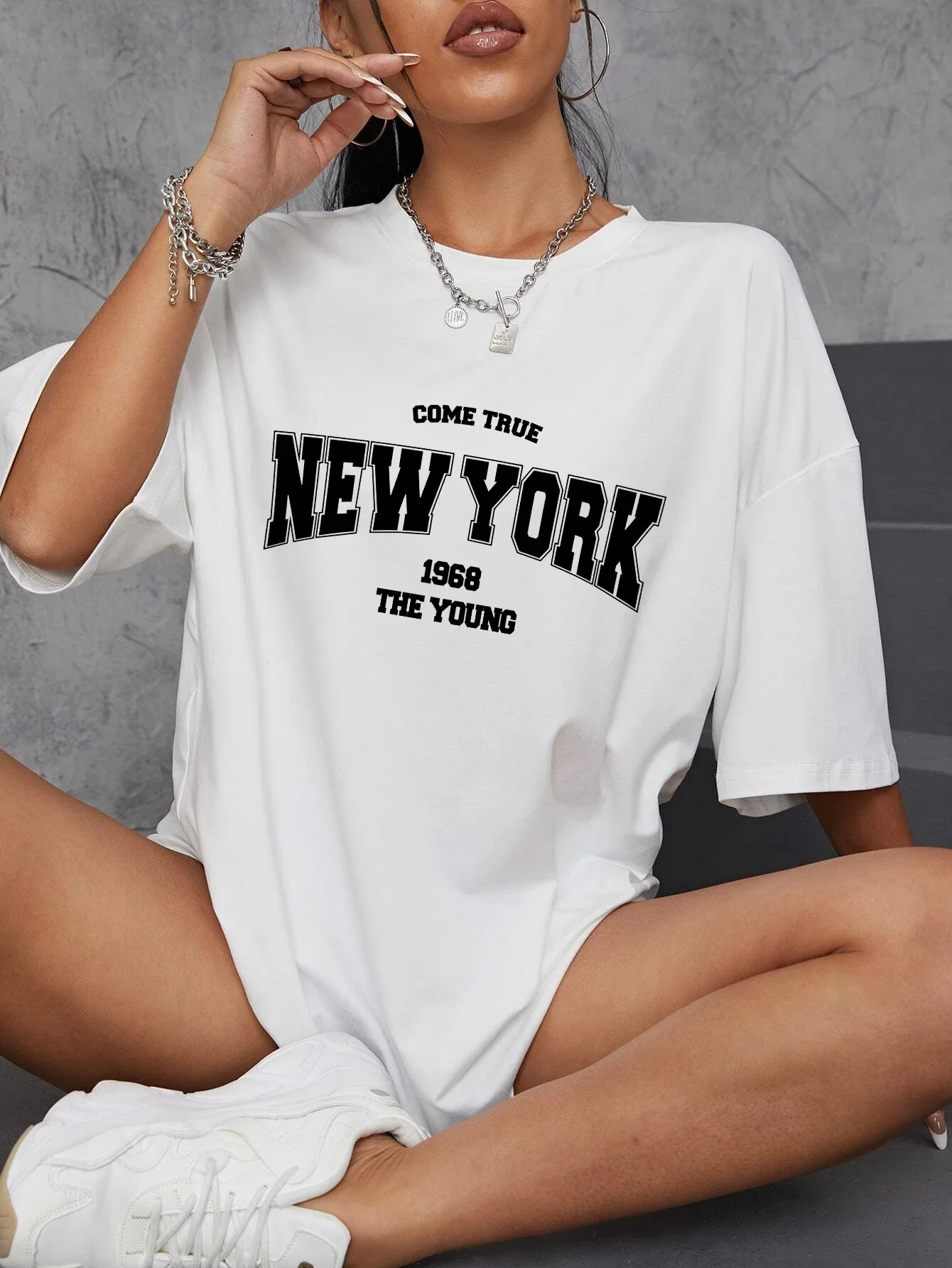 Vintage Fashion York - ヴィンテージ 1968 ニューヨーク グラフィック Tシャツ ユニセックス