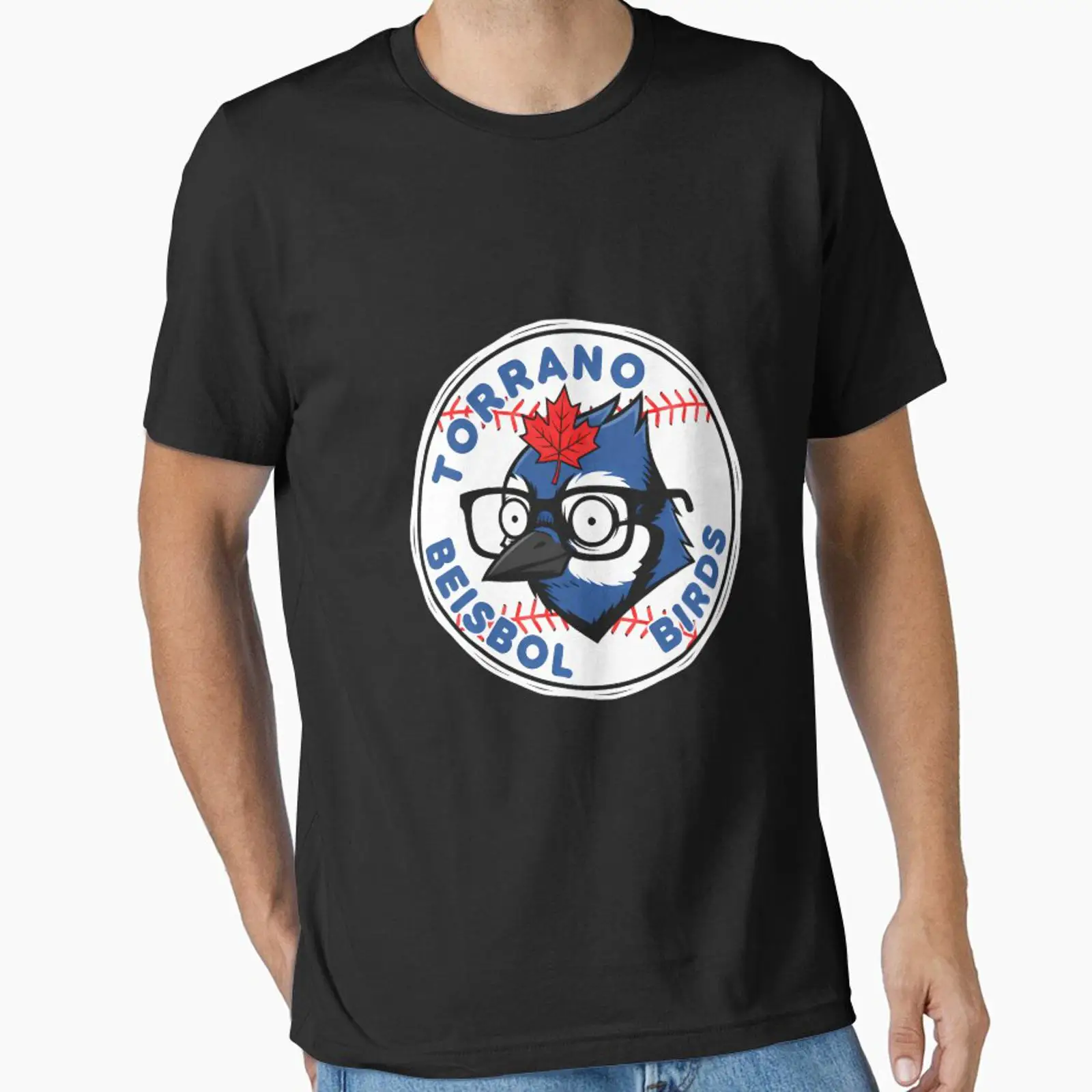 Vintage Fashion Toronto - トロント トーラノ ベイスボル バーズのロゴはハン・ニューエンセンがデザイン・販売。ヴィンテージ風、ウォッシュ加工、少しおしゃれ、多用途、男性向け、スタイリッシュ。