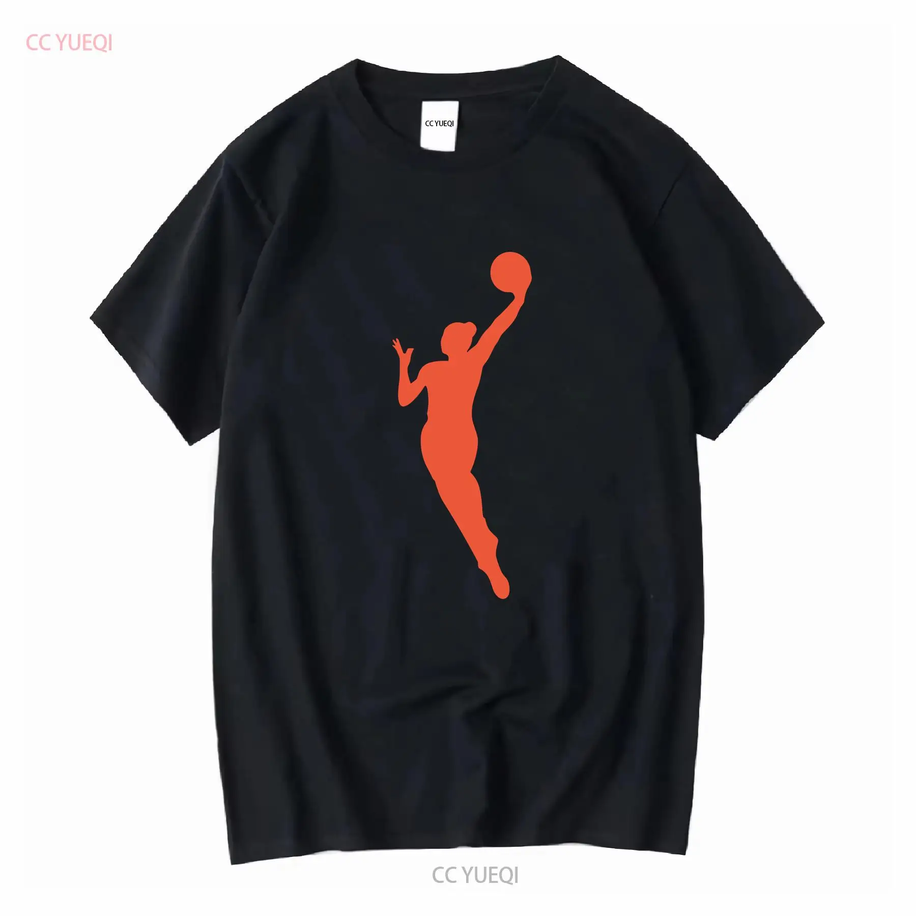 Vintage Fashion Jersey - ヘビーコットン Tシャツ WNBA オレンジプレーヤーのみヴィンテージ洗浄わずかに柔らかいファッションデザイナー服オムユニセックス多用途