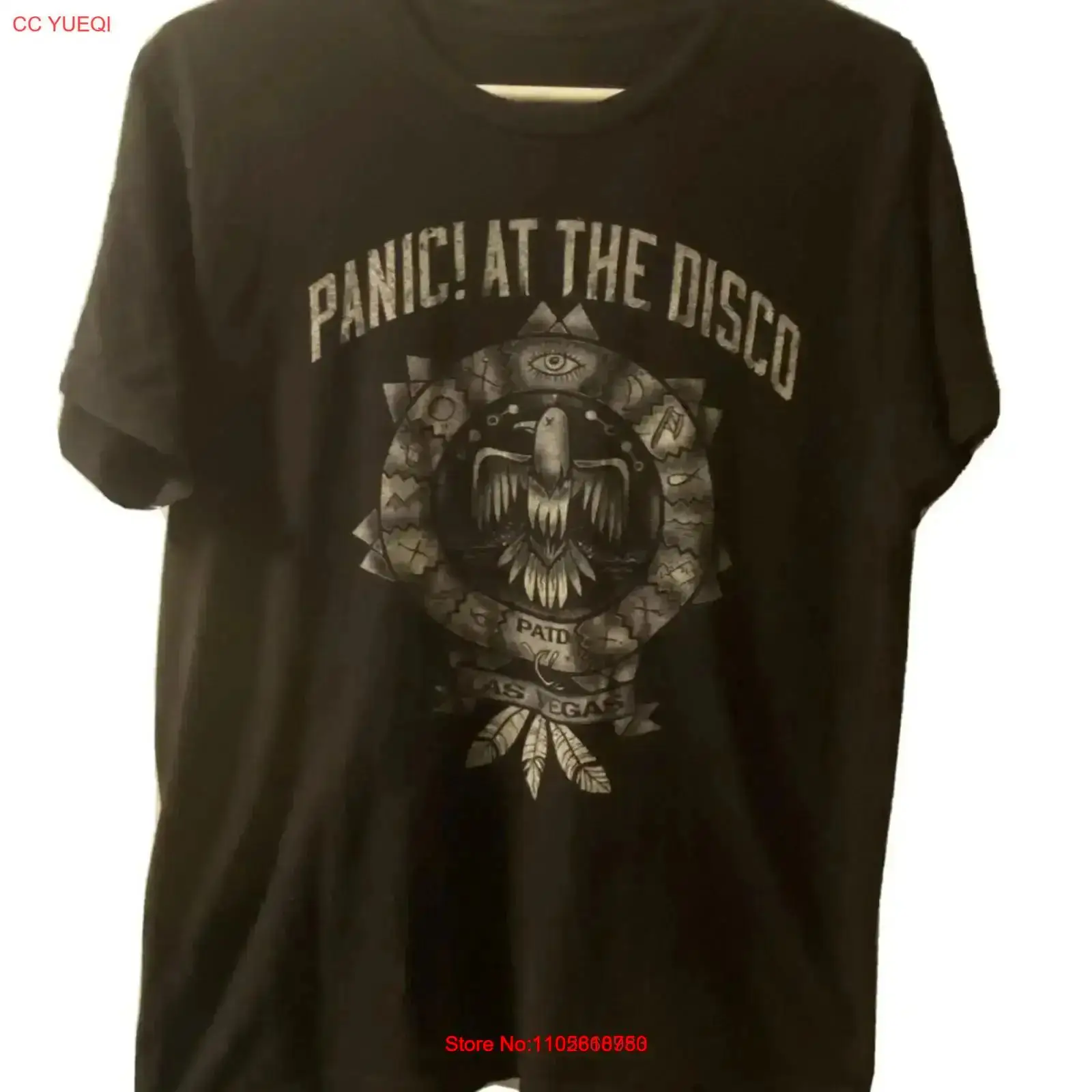 Vintage Fashion Las Vegas - パニック・アット・ザ・ディスコ レディース ラスベガス コンサートTシャツ Lサイズ ヴィンテージ風