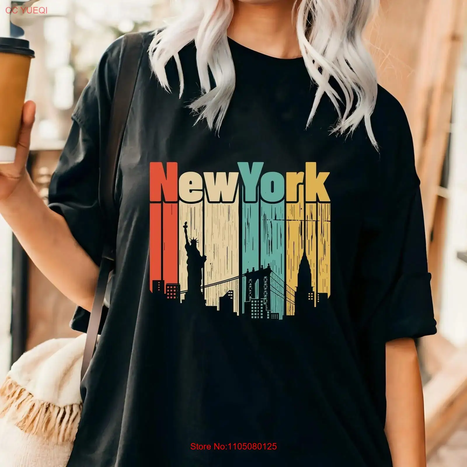 Vintage Fashion York - ニューヨーク レトロ Tシャツ アメリカ旅行 NYC シティコンサート