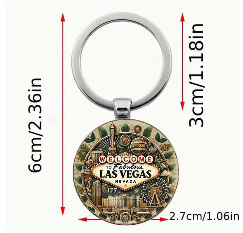 ヴィンテージのラスベガスのキーホルダーは、ユニークなギフトア - Vintage Fashion Las Vegas のレビューと価格