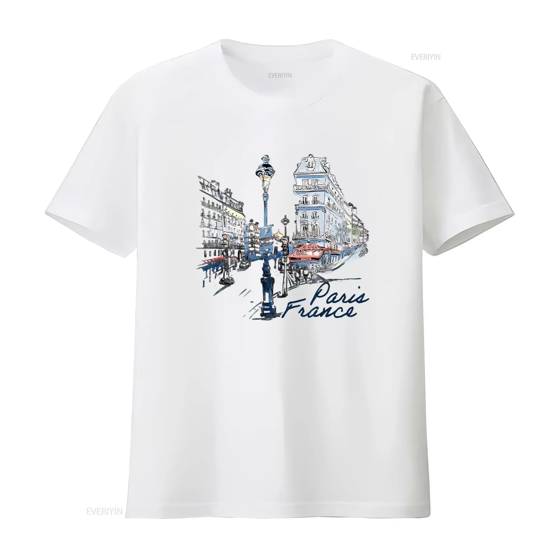 パリ フランス お土産 Tシャツ レディース ホワイト Lサ - Vintage Fashion Paris のレビューと価格
