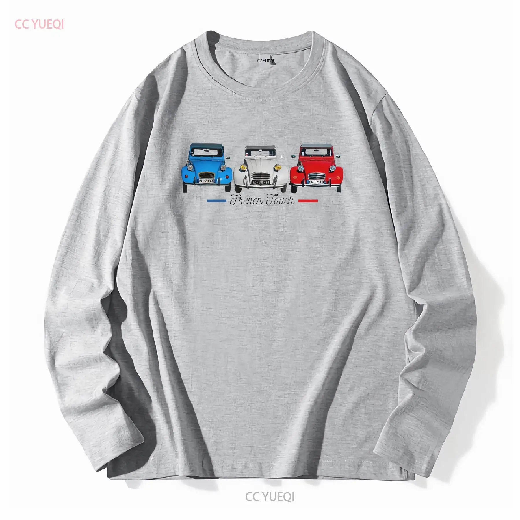 2頭の馬 2 CV Tシャツ メンズ用コットン フランス車  - Vintage Fashion Jersey のレビューと価格
