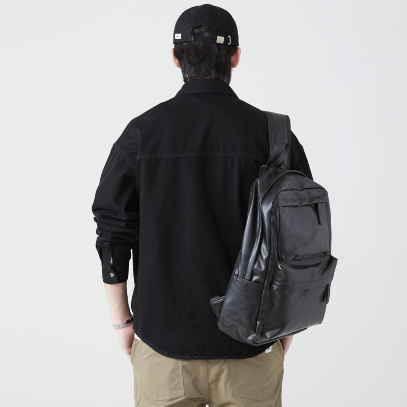 純粋な綿ツーリングシャツ男性春秋ストリートヴィンテージファッ - Vintage Fashion Streetwear のレビューと価格
