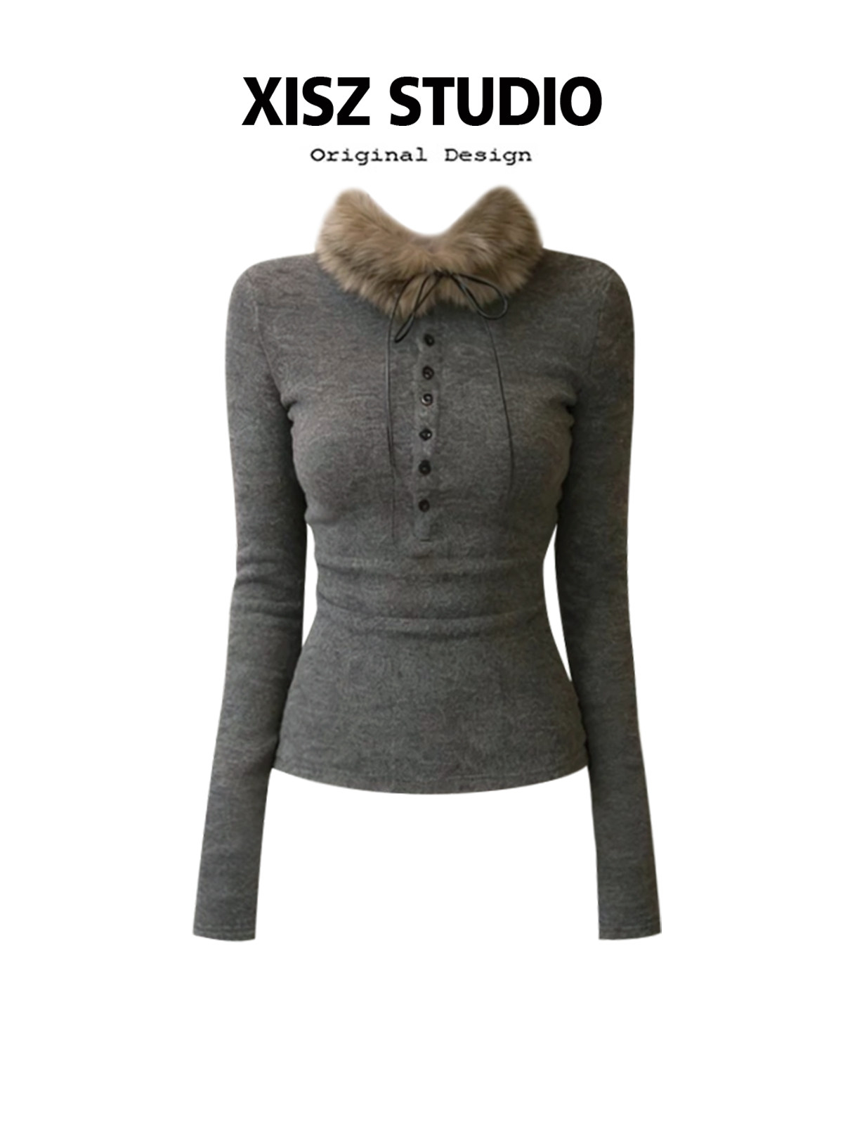 女性グレーゴシック Tシャツ原宿 Y2k Tシャツトップ 9 - Turtleneck Knit 90S のレビューと価格