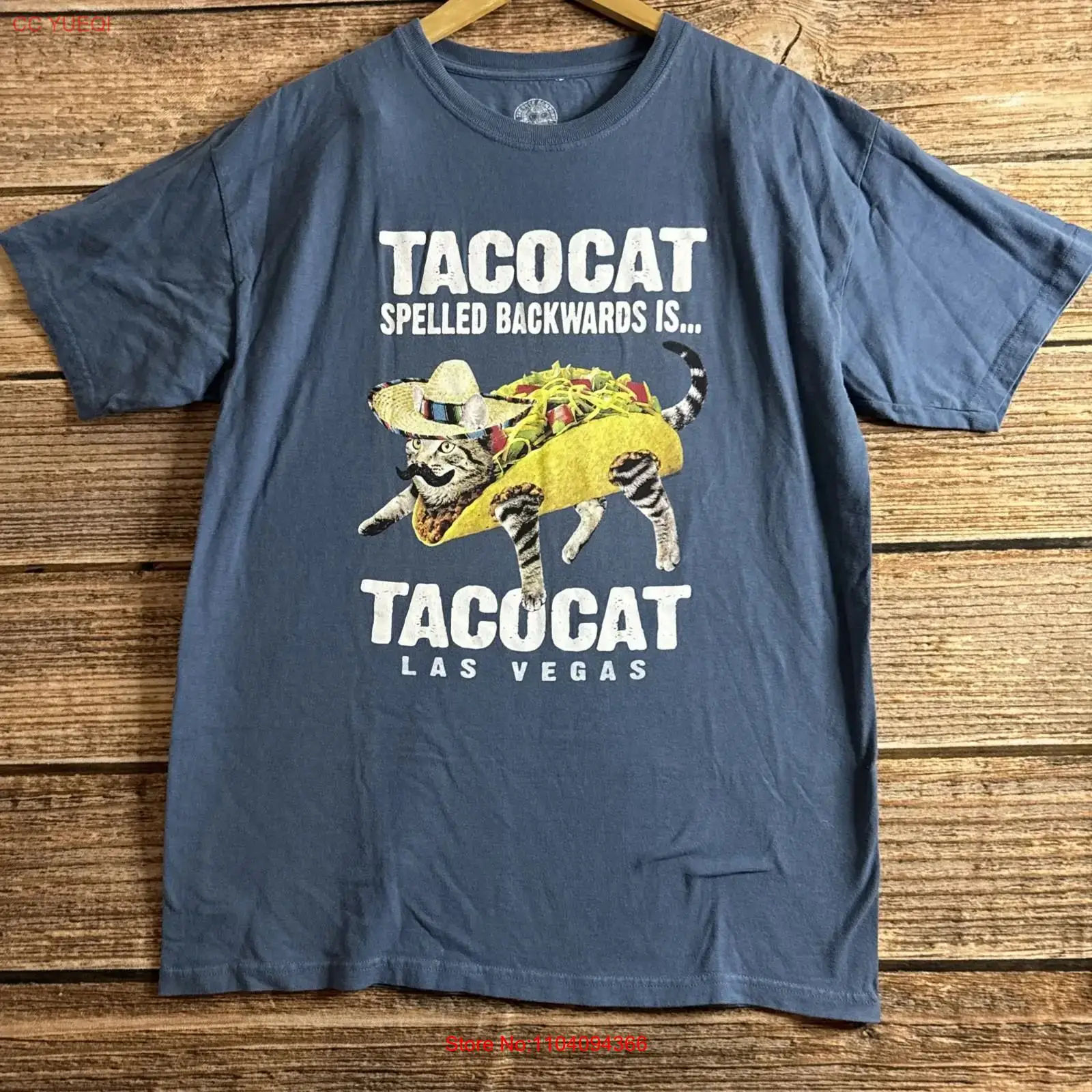 TacoCat Spelled Backwards is L - Vintage Fashion Las Vegas のレビューと価格