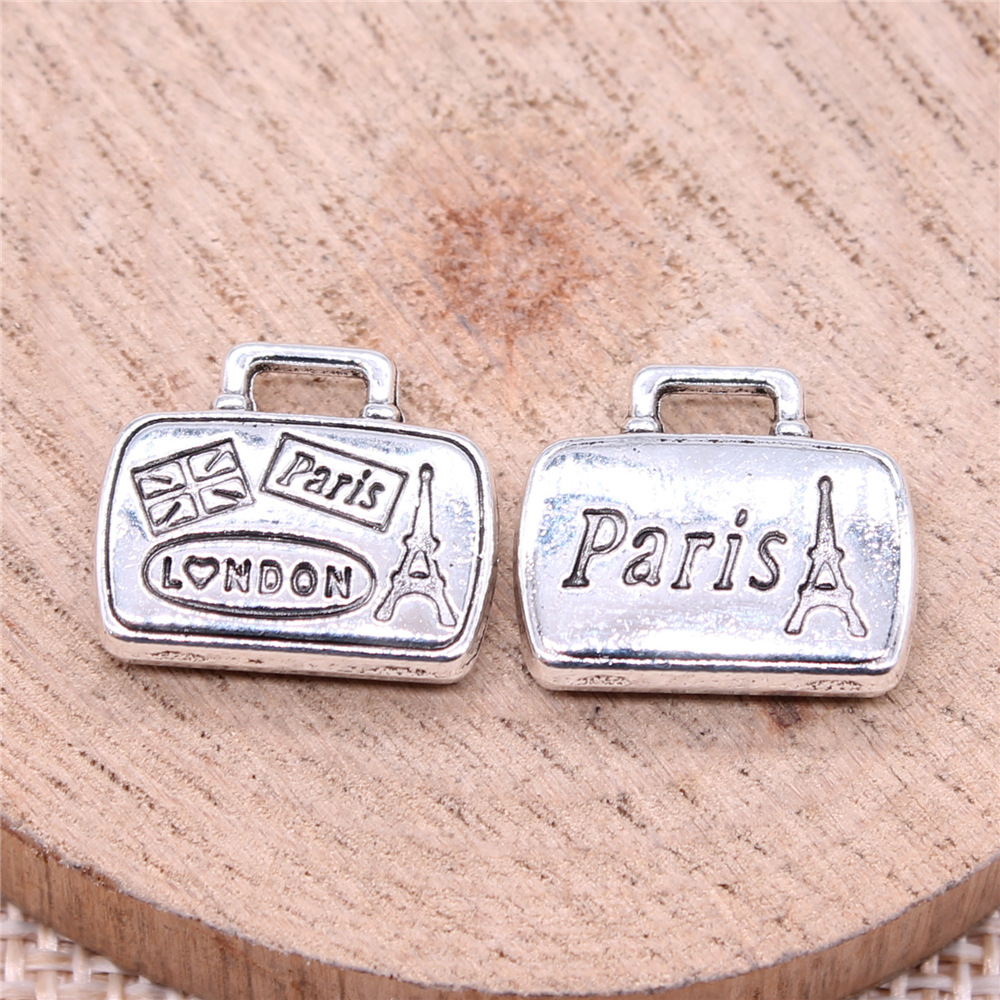 Wysiwyg-ラゲッジバッグチャームペンダント、アンティー - Vintage Fashion Paris のレビューと価格