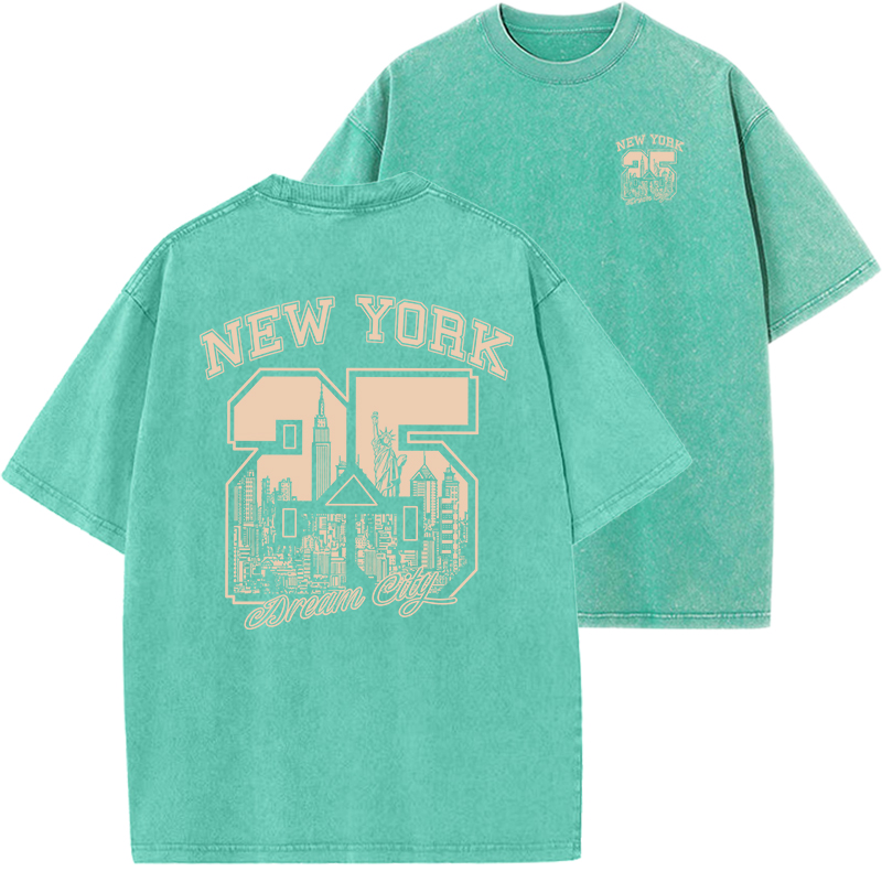 ニューヨーク市面白いプリント女性 Tシャツ夏のヴィンテージウ - Vintage Fashion York のレビューと価格