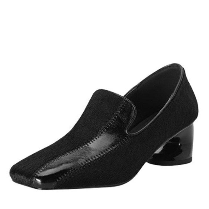 Dilalula ホット販売馬の毛の女性のパンプス混合色 M - Vintage Fashion For Sale のレビューと価格