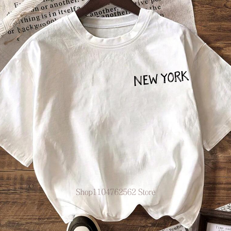 ニューヨークシティ柄プリントTシャツ レディース 夏 カジュ - Vintage Fashion York のレビューと価格