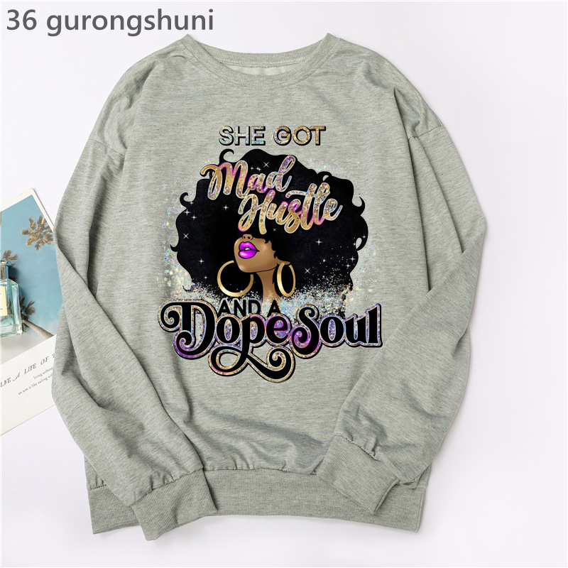 文字がプリントされた女性用スウェットシャツ,ラウンドネック, - Turtleneck Knit 90S のレビューと価格