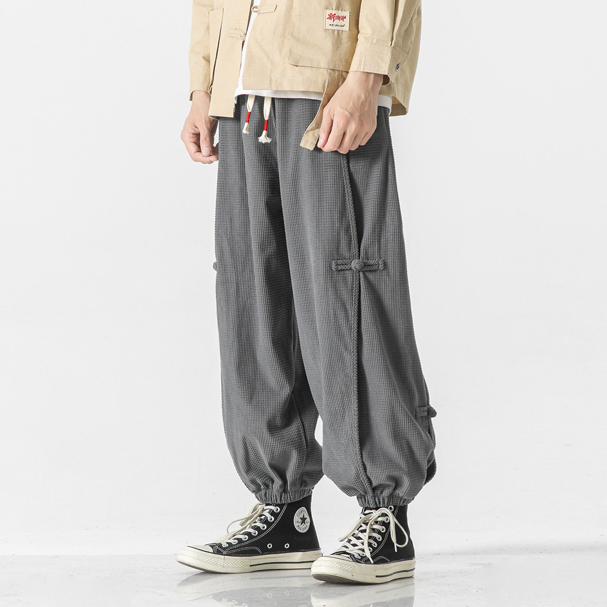メンズワイドレッグパンツ,ヴィンテージ,チャイニーズスタイル - Vintage Fashion For Sale のレビューと価格