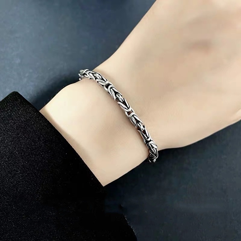 グレートセール S925 スターリングシルバーブレスレット  - Vintage Fashion For Sale のレビューと価格