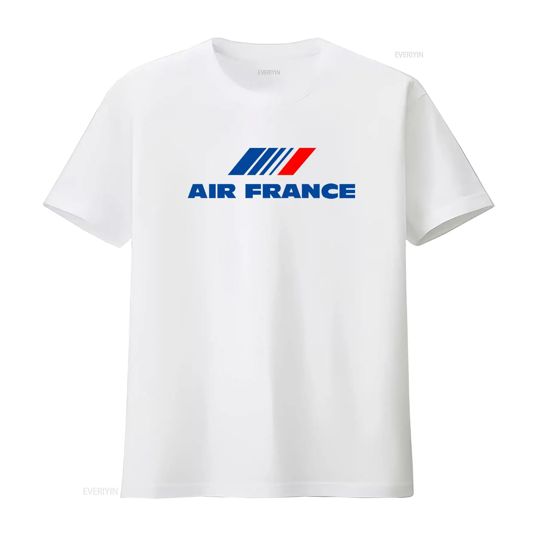 エアフランス航空ロゴ T シャツ AH87 スタイリッシュで - Vintage Fashion Jersey のレビューと価格